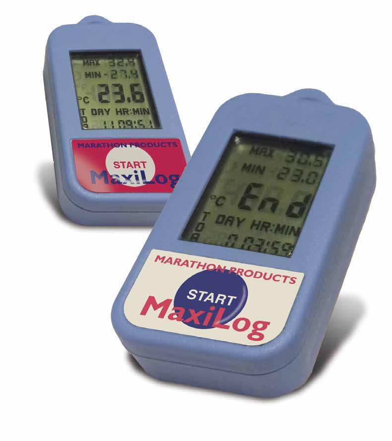 MaxiLog Our Multi-use Temperature Logger with Real-Time LCD Display for Instant TOA (Time Over Alarm) Conditions.