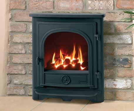 Dartmouth Inset Gas Fires Offering the familiar family look of the Yeoman traditional stoves range and the latest high-efficiency heating, the Dartmouth is an inset convector gas fire that very much