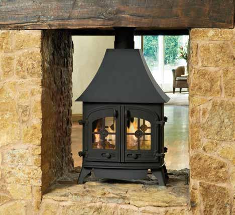 Double-Sided Devon Gas Stove For a truly enticing focal point in your home, the Devon is a double-sided gas stove that offers a practical solution to heating a large open plan space effectively or