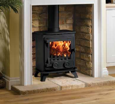 Yeoman Exe multi-fuel double door with low canopy Yeoman Woodburning and Multi-fuel Stoves and Fires Relax in the irresistible ambience that a real woodburning