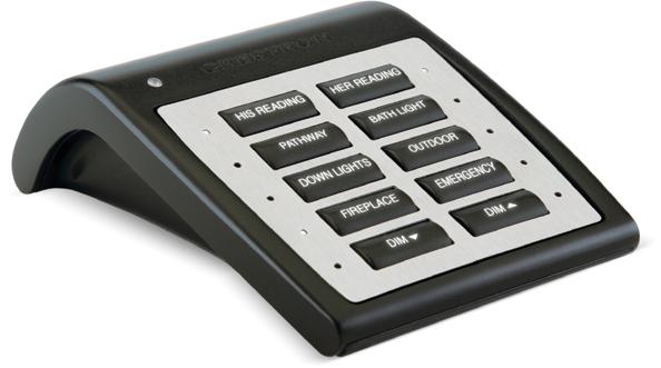 Keypad and User Interface Options Cameo Wireless Keypad with infinet EX Wireless Communication Battery-Powered infinet EX 2-button Wireless Keypad The HTT-B2EX-BATT is a battery-powered, two-button