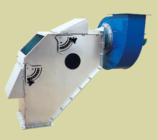 DRUM CLEANER - PA-T ASPIRATION PRE-CLEANER USE This pre-cleaner with aspiration is designed to remove dust and light impurities from the grain. It is essential for cleaning cereals.