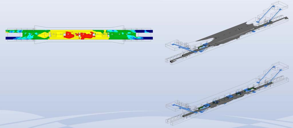 Stations Analysis Result Comparisons Down-stand height from FFL Visibility Contours 10m Visibility
