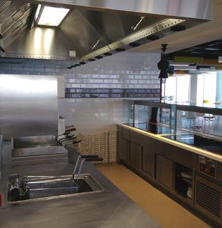 Appliance Protection A full assessment is made of the extract canopy and the cooking appliances present that utilise or produce oils and fats as part of the cooking process.