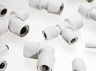 PolyMax Streamline push-fit plumbing PolyMax, our newest plumbing fitting range, has now been further extended, to meet consumer and installer demand.