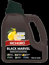 FERTILISERS We are always looking for new products that deliver results above expectations. You will not find a better plant food out there than our premium BLACK MARVEL range.