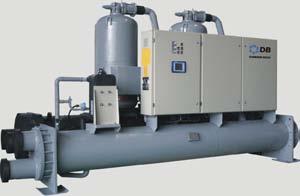 PRODUCTS WCFX-E Series Water Cooled Screw Flooded Chillers Cooling Capacity from 70 to 990 TR (246 to 3482 kw) The WCFX-E Series features: Improved Quiet,