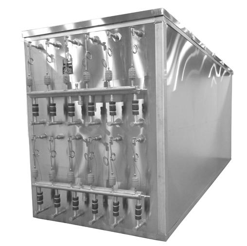 Compressor Racks Custom made Compressors: Reciprocating, Scroll, Screw Refrigerants: HFC (R410A, R134a, R407C,