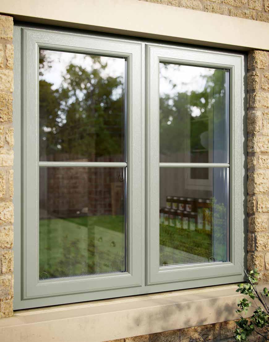 Casement windows Imagine sitting by a window. It s pouring with rain and the wind is howling, but you can t feel it.