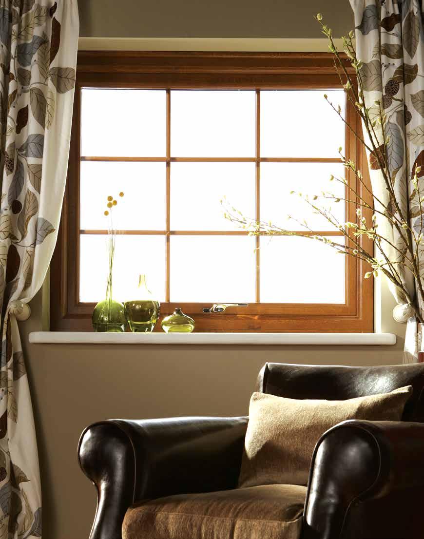 This highly-specified window contains innovative thermal-barrier technology and proven weather protection.