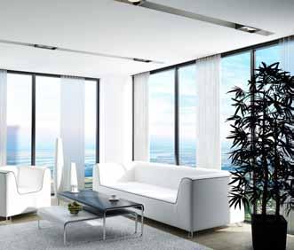 Minimal frame, maximum glazing for the ultimate view Opening up a room to let the light flood in, AluK Panoramic windows have narrow framing and can