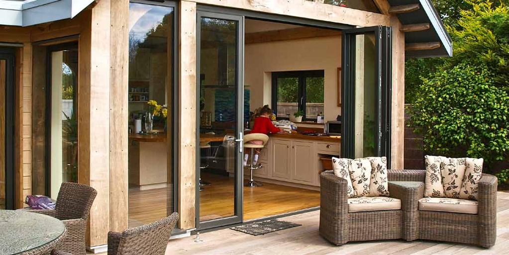 29 Bi-fold Doors Bi-fold doors are the ideal way to open up your home and bring the outside in, whilst still keeping the elements out.
