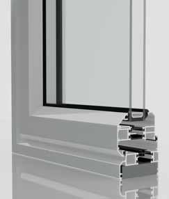 ventilation Integrated night vent position Espagnolette multi-point locking Child safety restrictions Double or triple glazing options Enhanced weather