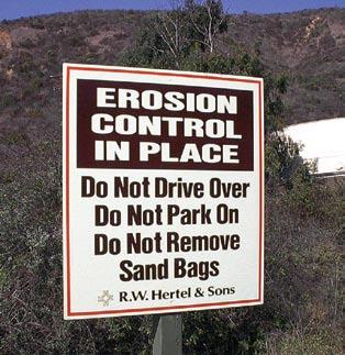 Erosion and sediment controls are required for all construction sites.