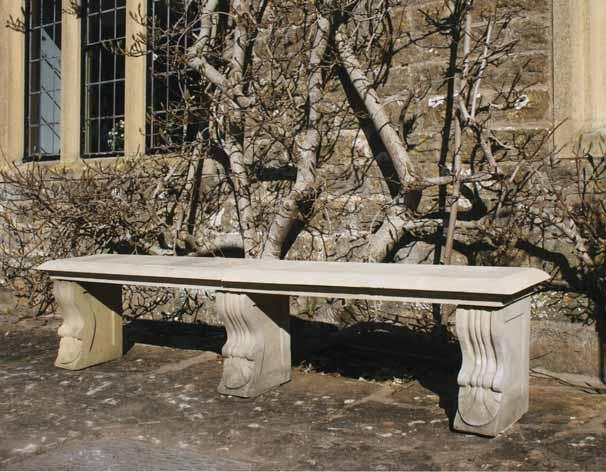 Seats and Benches 6 6 Double Straight Bench Double length straight bench with classical