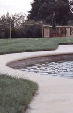 Pool Surrounds and Bed Edgings Accentuate your garden pool or bed