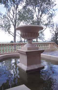 This fine stonework gives a treasured feeling to your flower beds