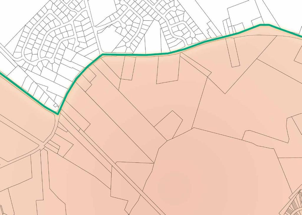 KEY STUDY AREA ABOVE GREEN LINE STUDY AREA BELOW GREEN LINE GREEN LINE North of Green Line: Lower than or equal to surrounding
