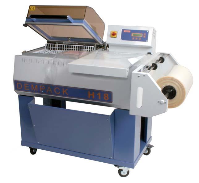 4 SHRINK WRAP EQUIPMENT SERGEANT I-SEALER 160B / 300B These compact single arm sealers are suitable for sealing small production quantities (max. 10/min) in shrink film.