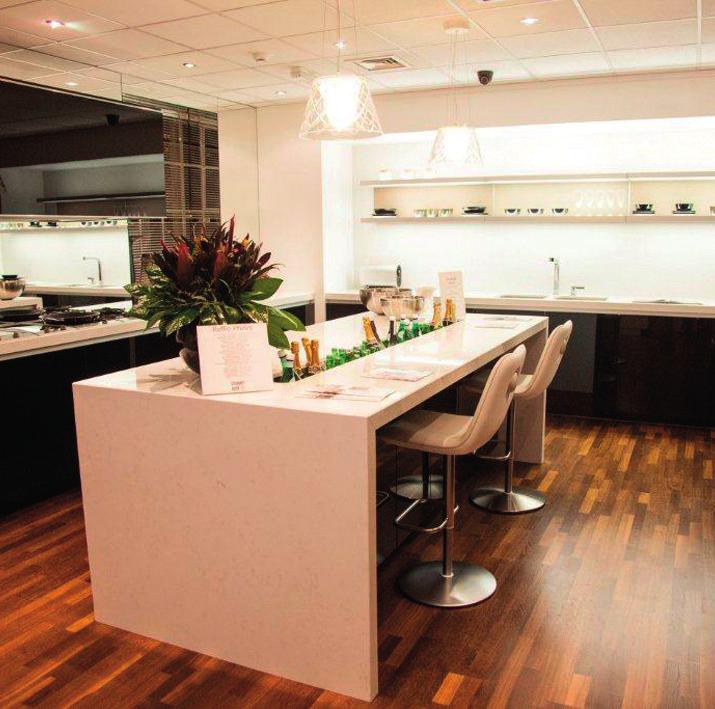 Case Study - Catering Poggenpohl Design Centre Leeds - Champagne sink Poggenpohl Design Centre Leeds When looking for a local manufacturer to make a bespoke stainless steel Champagne Sink for a new