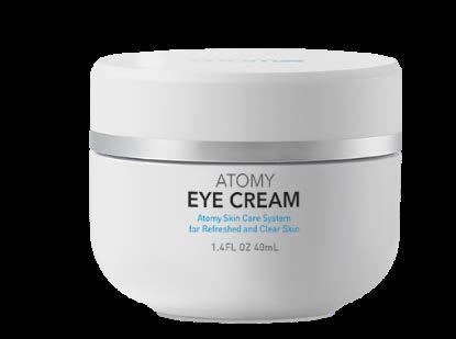 Atomy Eye cream [40mL] Rawatan Kedutan MFDS meluluskan bahan, adenosine yang membantu mengurangkan kedutan di sekitar kawasan mata.