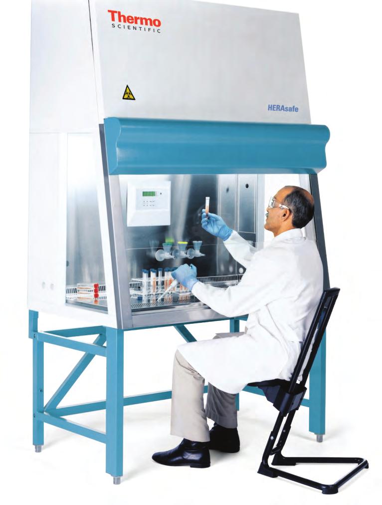 Advanced Operator and Product Protection Thermo Scientific precision-engineered safety cabinets provide clean air solutions for a host of applications, ranging from routine work with potentially