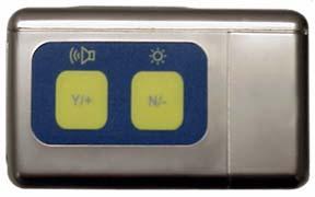 QRAE Plus Features: Simple Faceplate Light Sensor Alarm LEDs Front View Side View Just 3 buttons control