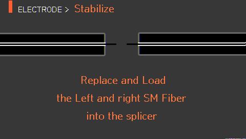 6.6.1 Electrode stabilization Arcing can sometimes become unstable due to surroundings; consequently, splice loss may increase.