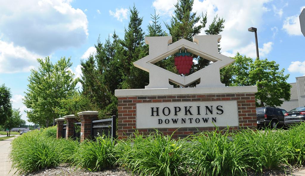 the Hopkins Art Center, a movie theater, and residential components.