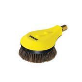 Gently removes fine dust and traffic film from all surfaces. Temperature resistant up to 85 C. M 18 x 1.5. (replaceable brush element) Order no. 4.762 284.0 Rotary washing brush Driven by water jet.