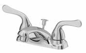 3385031 3-Hole Mount 4 Centerset Hybrid Body Ceramic Cartridge Technology 1/4 Turn 5 Spout Reach 2-3/4 Spout Height Waste Assembly Included Lifetime Model GPM Finish S33TSTK15-CH 1.5 Chrome.