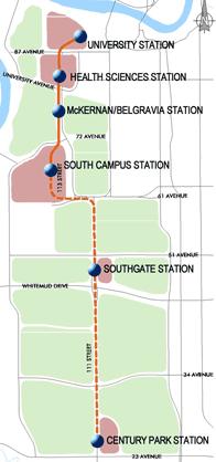 4 Capital Projects Project Updates Edmonton s LRT Setting the Stage for Heading Further South Art Washuta, P.Eng.