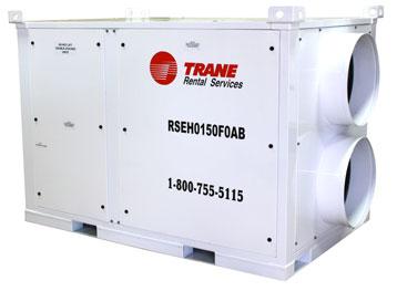 Heating Electric Heating Electric heaters from Trane Rental Services provide clean, electric heat that is free from the moisture and fumes associated with other types of heating.