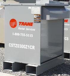 Ancillary Products Trane Rental Services makes equipment rental simple and fast.