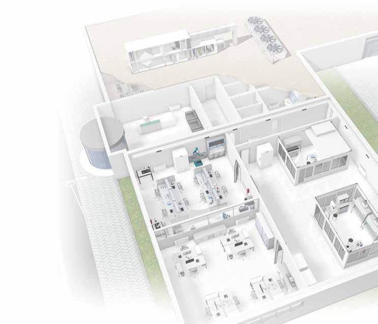 Cleanrooms and research laboratories Precision, reliability and service continuity are the priorities in cleanrooms, where interruptions to humidity