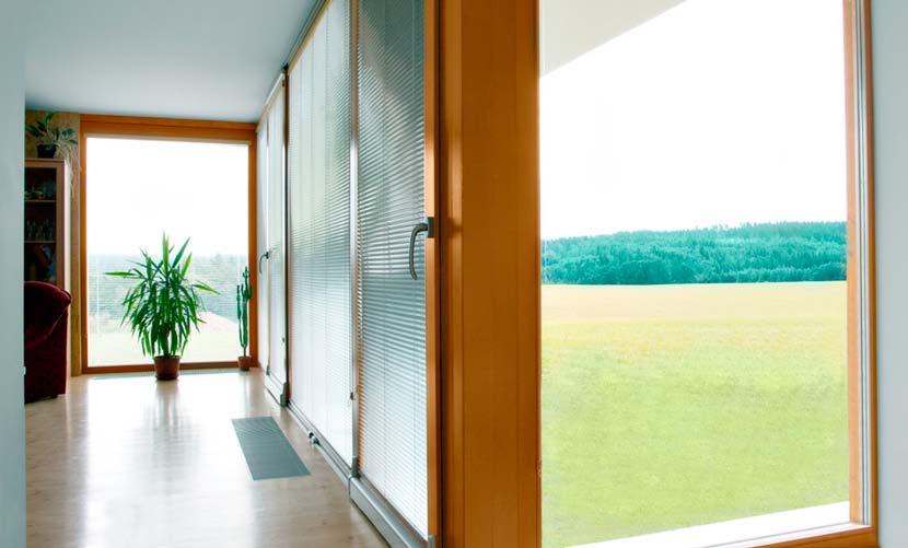 Interior shadings Isolite, Isolite Plus, Neoisolite protect your privacy.