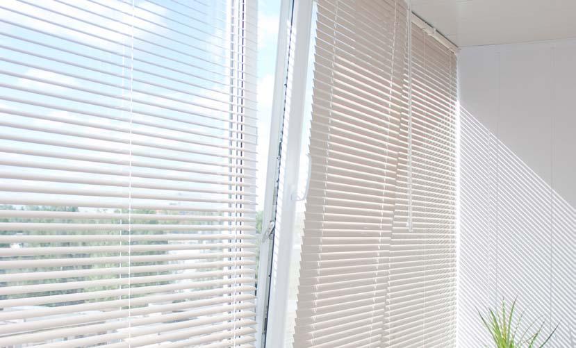 Variable Window blinds System 25 protect your privacy. The variable System 25 window blinds can be fully adapted to your requirements.