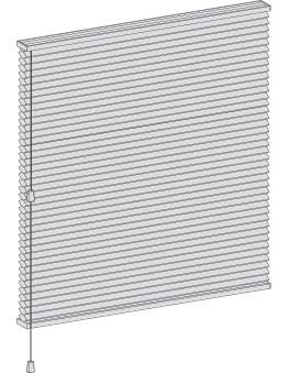 Operating Options Cellular Shade Options Cord Control Shades Standard heavy duty, low profile headrail Color coordinated aluminum headrail and bottomrail Streamlined integrated cord lock Smooth