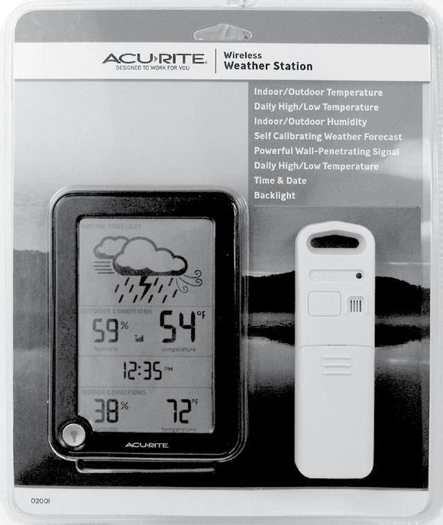 Features & Benefits 18 17 19 20 21 6 7 16 22 8 14-day Learning Mode 15 23 9 14 10 11 13 12 DISPLAY UNIT 6. Outdoor High Temperature Record Highest temperature since midnight. 7. Outdoor Low Temperature Record Lowest temperature since midnight.