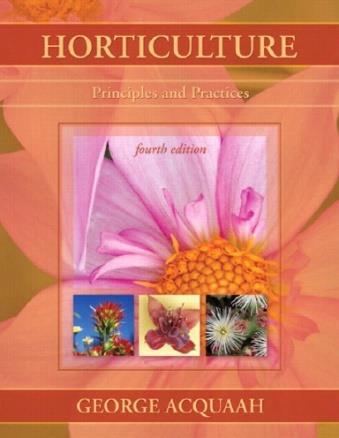 SUGGESTED BOOKS Horticulture: