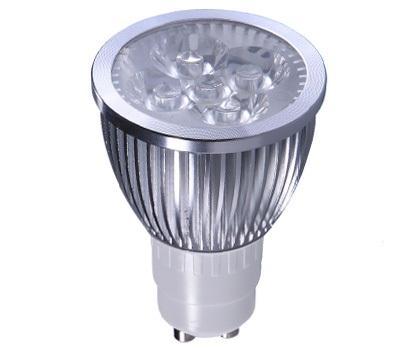 5W LED SPOTLIGHT Wattages: 5 Lumens: 400-450 Halogen Equivalent: 40w Housing: Aluminium Dimmable: