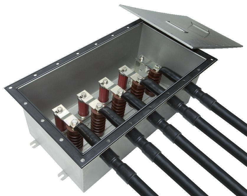 EPP-1665-11-10.qxd:Broschab12stempl 30.11.2011 12:27 Uhr Seite 2 Raychem Link Boxes Application Single core cables in operation carry alternating currents and induced voltages in the metallic sheath of the cable.