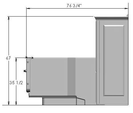 Basic Room Dimensions standard Premier End
