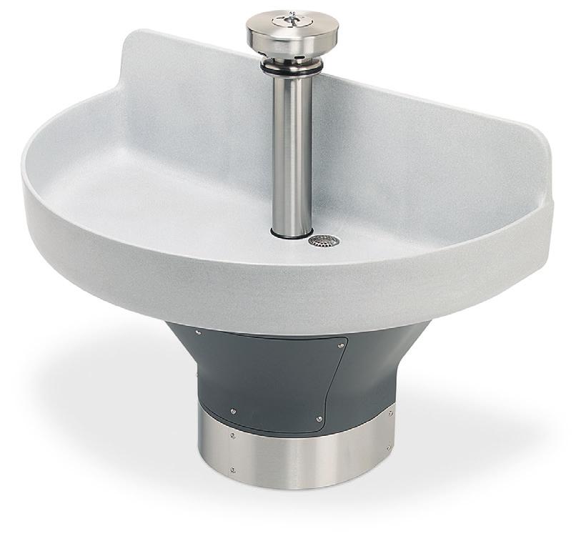 cupc Certified 3 Rim Height 9" Deep Designed for Heavy Duty Hand Washing Reliable Air, TouchTime or Infrared activations Vandal Resistant - Easy to Clean Specifications Size and Capacity 3 floor to
