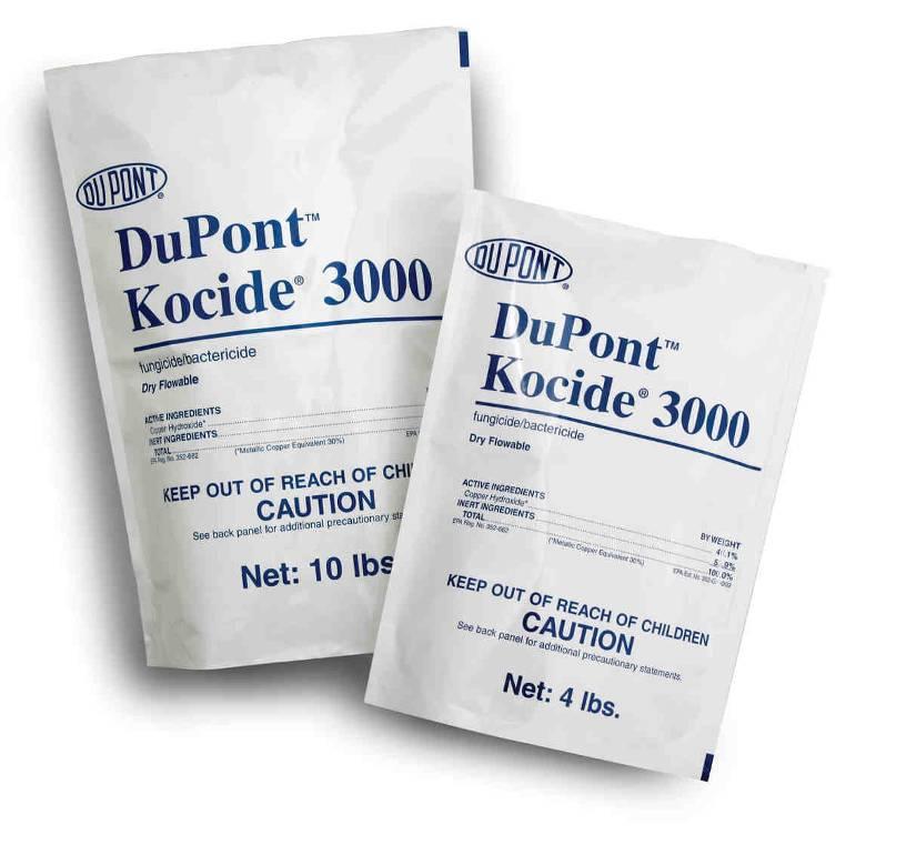 Kocide 3000 fungicide/bactericide Bulb and Root Vegetables Copper Hydroxide (A.I.) 46.