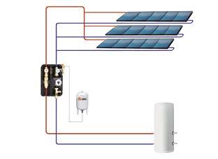 26 INDIRECT HEAT EXCHANGE SOLAR KIT The indirect heat exchange solar kit is designed for centralised solar heating installations with distributed back-up power.