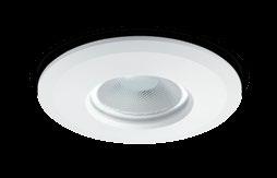 CLASSIFICATION Class 1 IP65 240V Zone 1 High output fire-rated LED downlight LED 10 year Extended warranty* Dimmable As standard IP65 Suitable for bathrooms Emergency Versions available 3000K 4000K