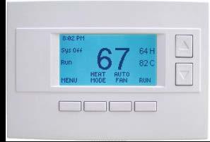 4. Attach the existing wires to the appropriate terminals on the thermostat base plate. 5. Replace the thermostat housing. The installation is complete. Thermostat 