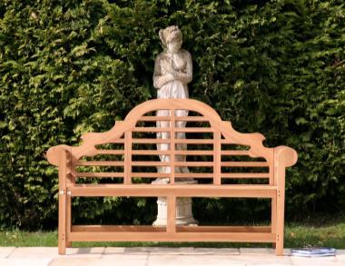 120cm (4 ft) 2 Seater teak garden bench 340 150cm (5 ft)