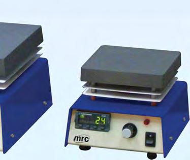 Reaction optimization Solubility studies Safety thermostat. Temperature can be displayed in C or F. Digital timer and ramp to temperature function.